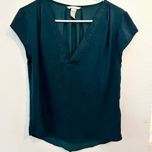 H&M Green Blouse - Size 02
